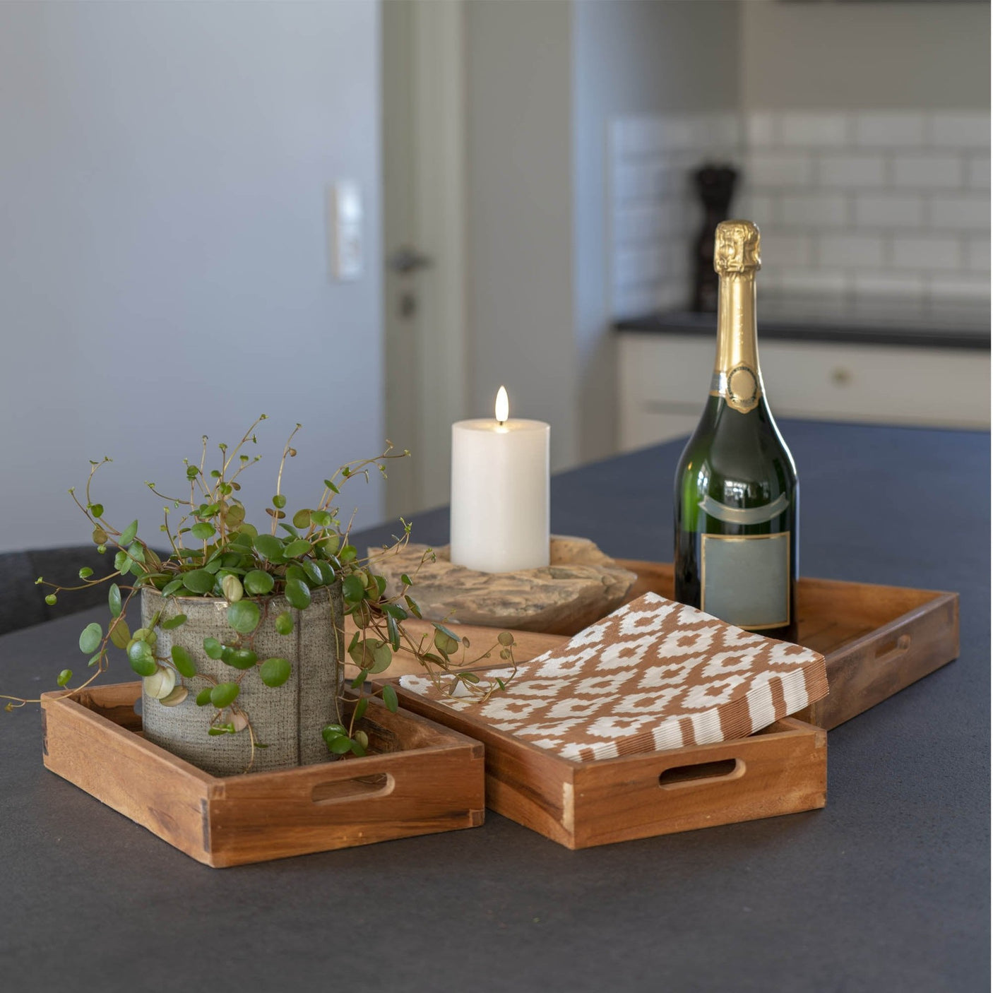 Faro serveringsbrett sett House Nordic Serveringsbrett