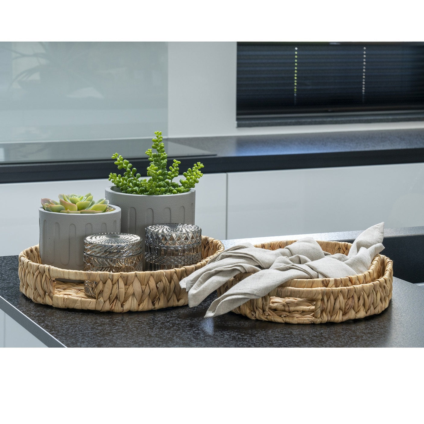 Estoril serveringsbrett sett med 3 House Nordic Serveringsbrett