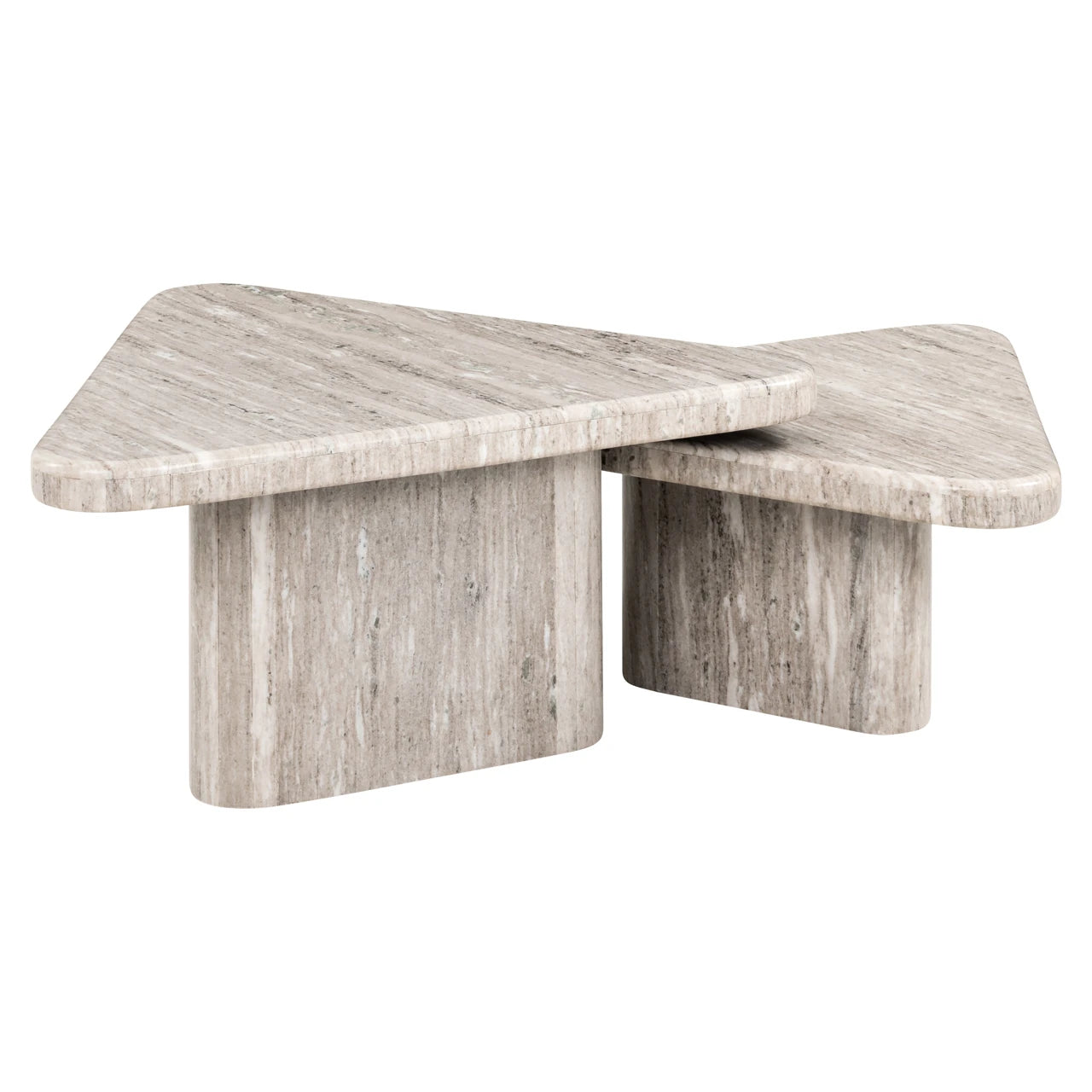 Salongbord Dwayne sand sett med 2 Richmond Interiors Sofabord