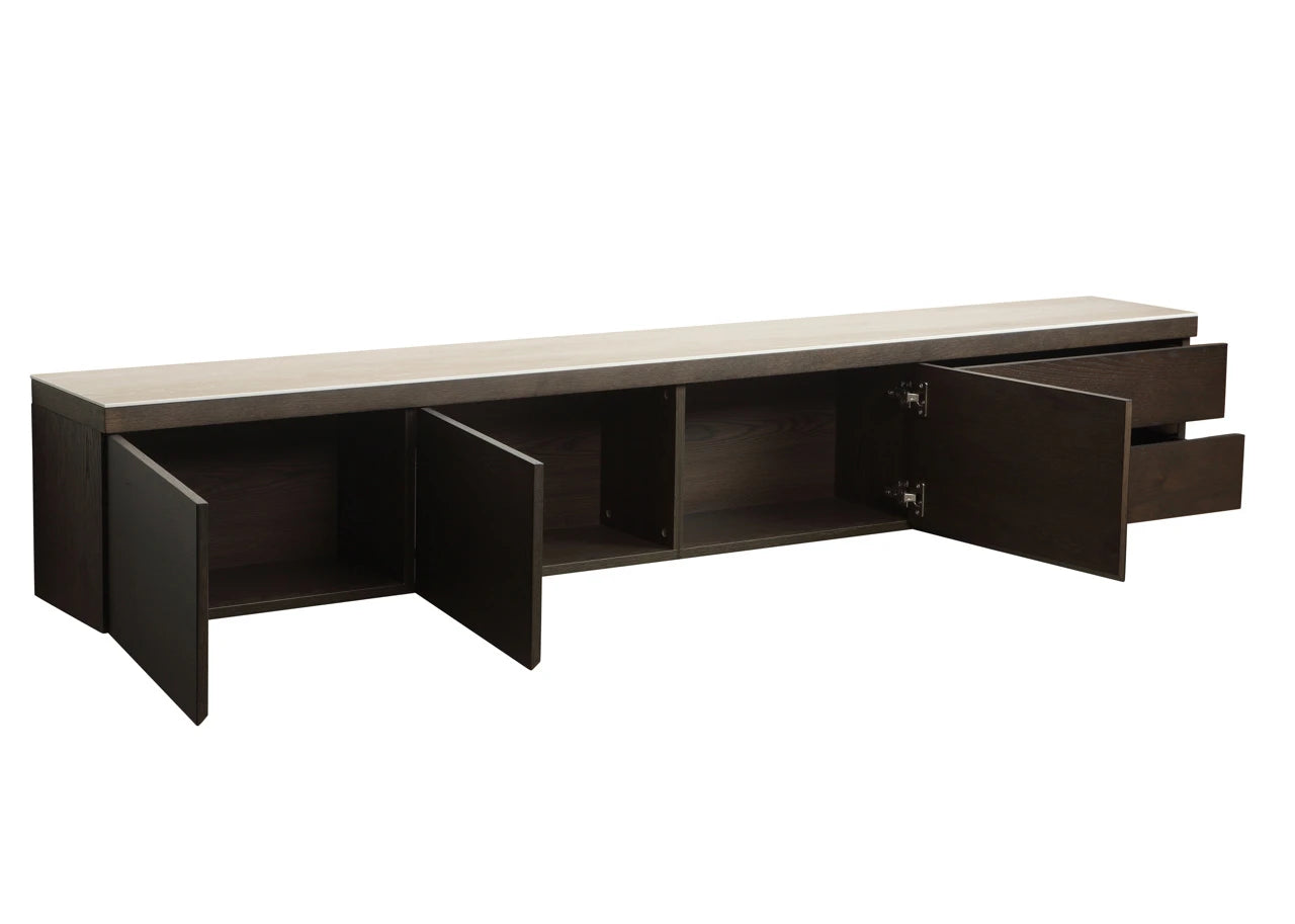 TV-benk Lachance brun Richmond Interiors TV-benk