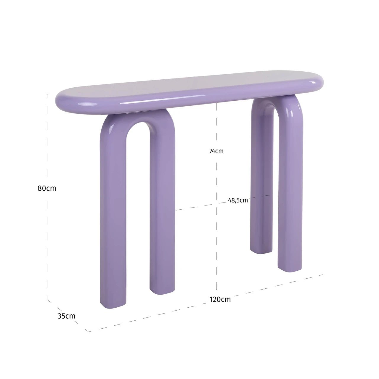 Console Rascal lilla Richmond Interiors Konsollbord