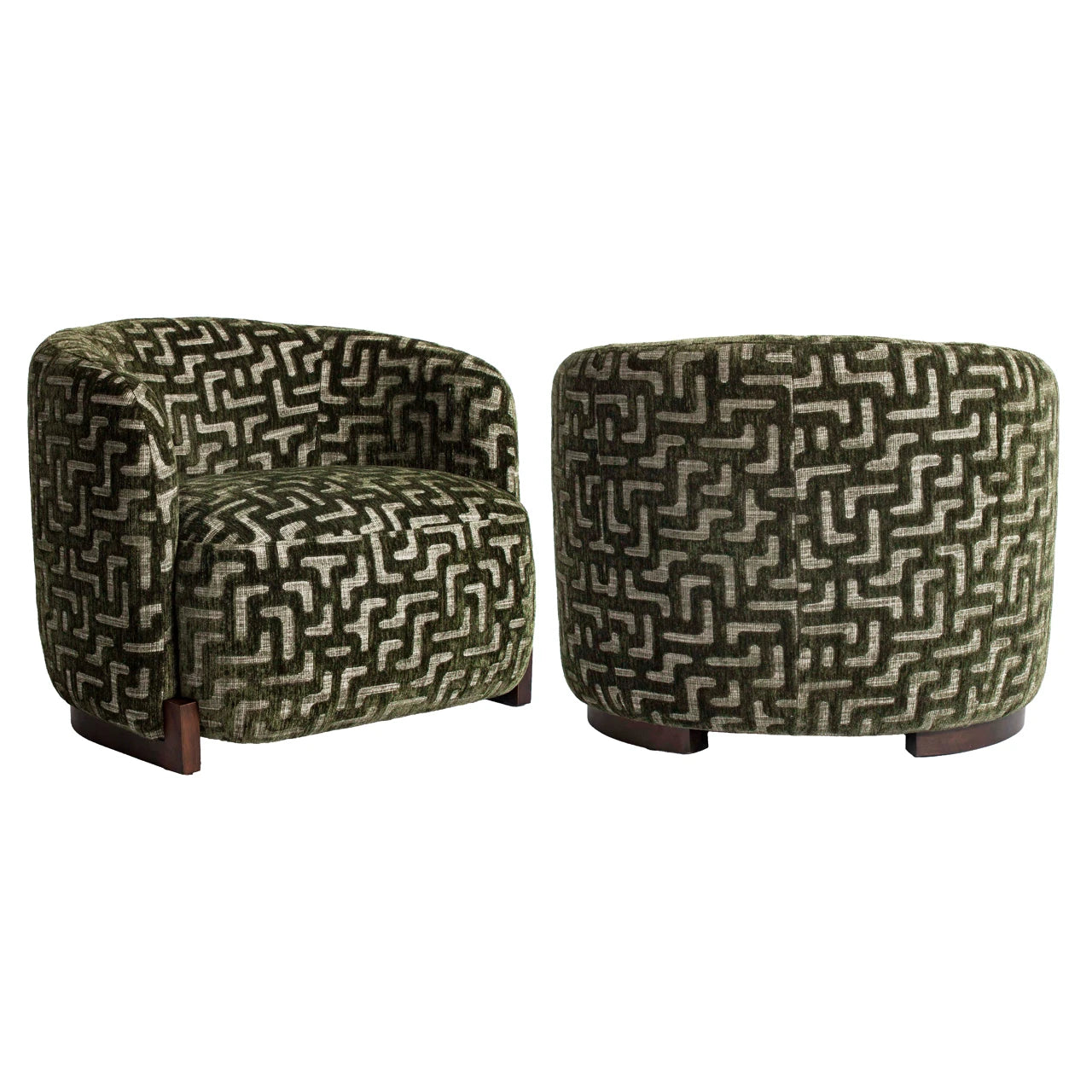 Lounge chair Hannah mose labyrint brannhemmende Richmond Interiors Lenestol