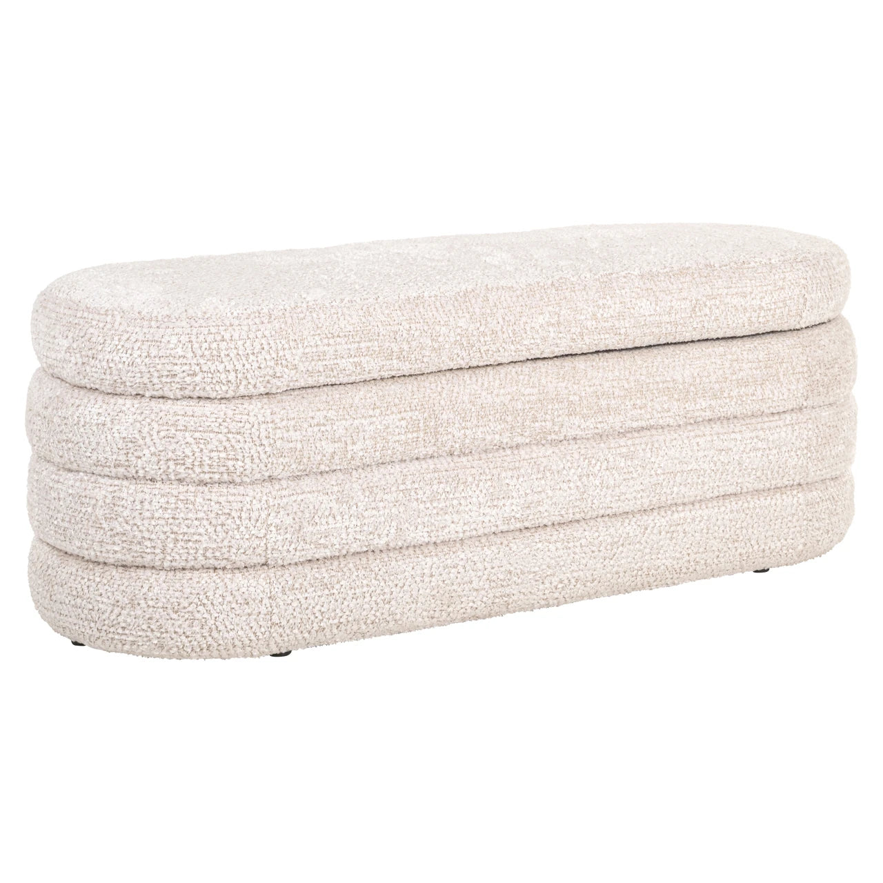 Pouffe & Footstool Camile nydelig krem Richmond Interiors Pall
