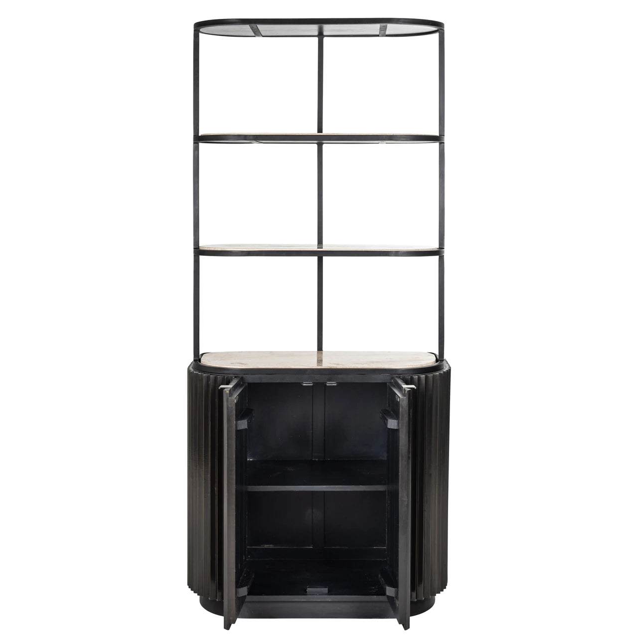 Oppbevaringsskap Hampton mørk brun Richmond Interiors Skap