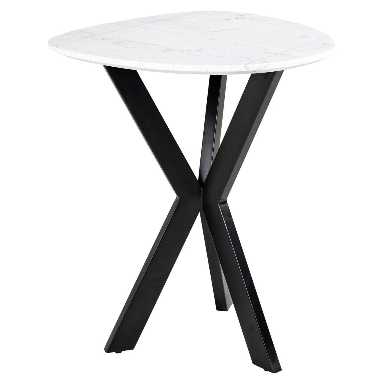 Endebord Trocadero svart/hvitt Richmond Interiors Sidebord