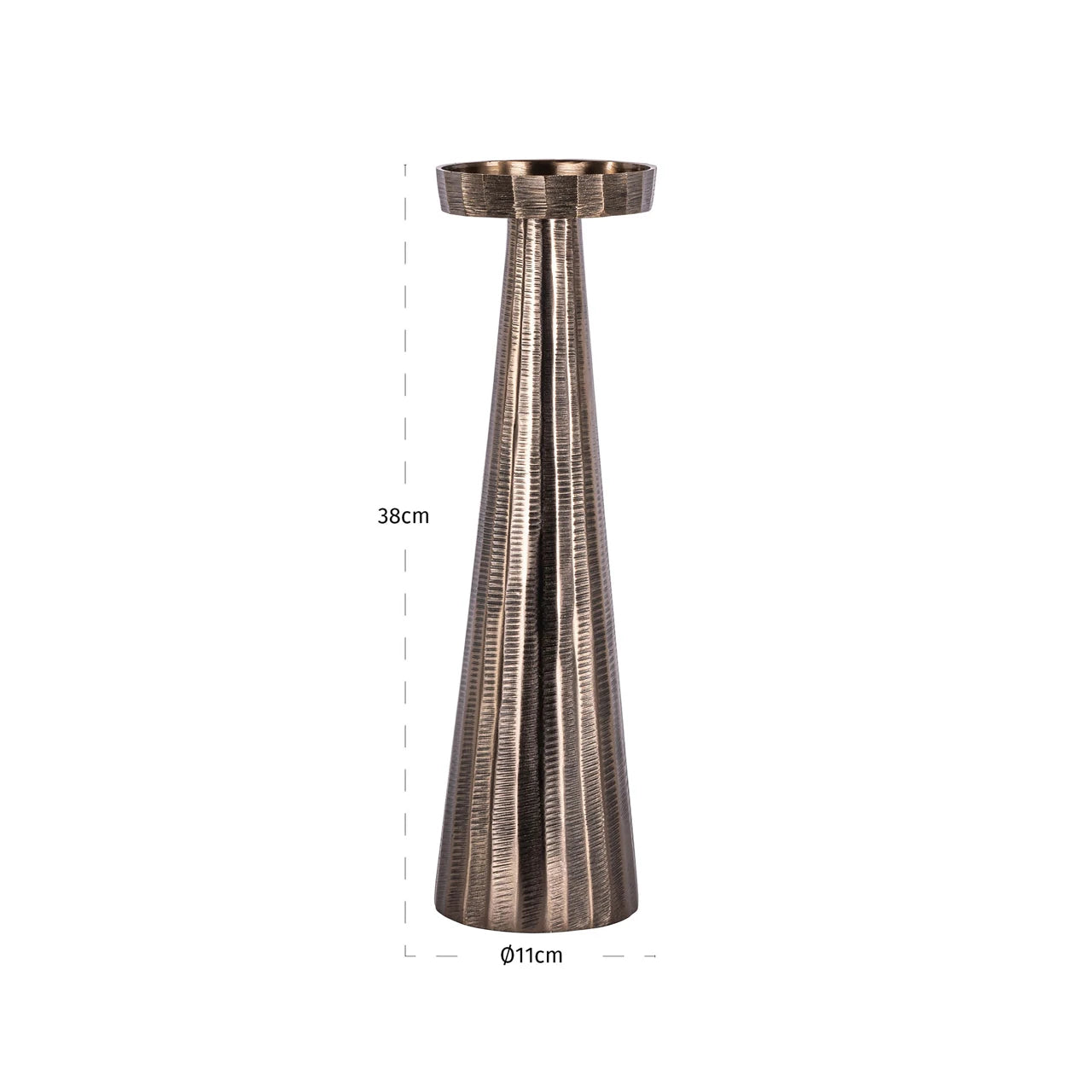 Lysestake Evola bronse L Richmond Interiors Lysestake