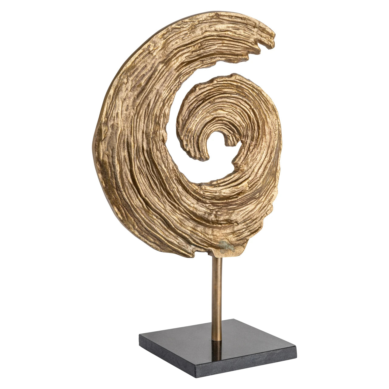 Dekorativ gjenstand Swirl antikk messing stor Richmond Interiors Pynteartikler