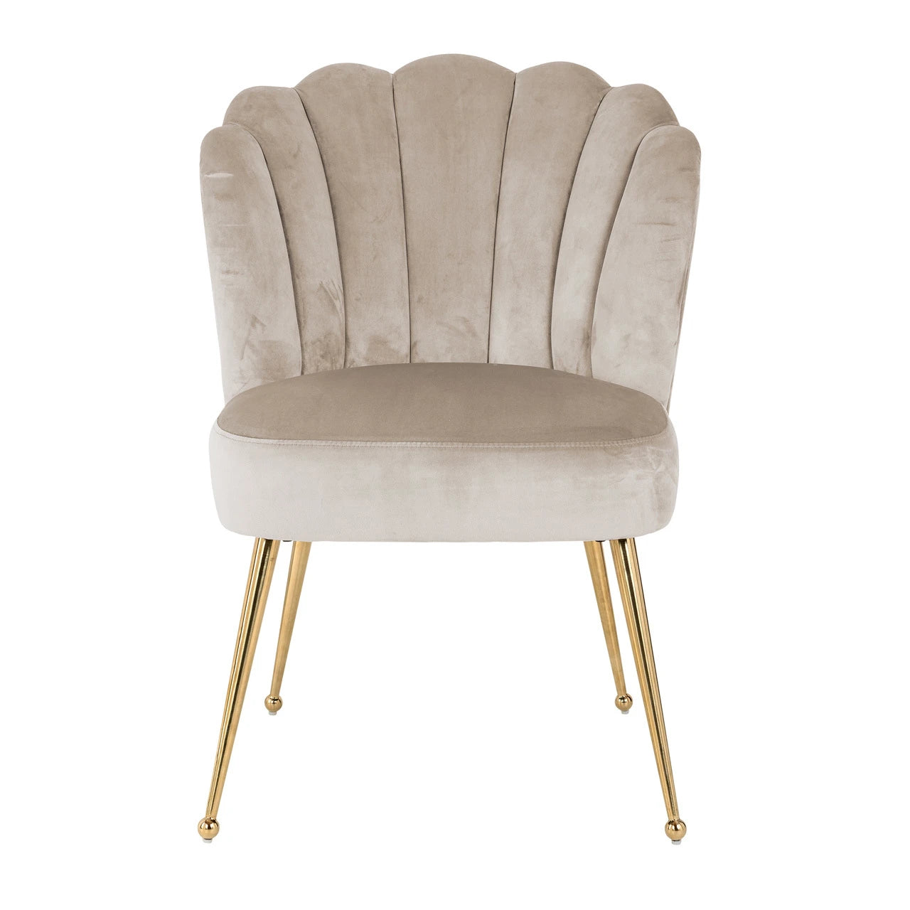 Spisestol Pippa khaki fløyel Richmond Interiors Spisestol