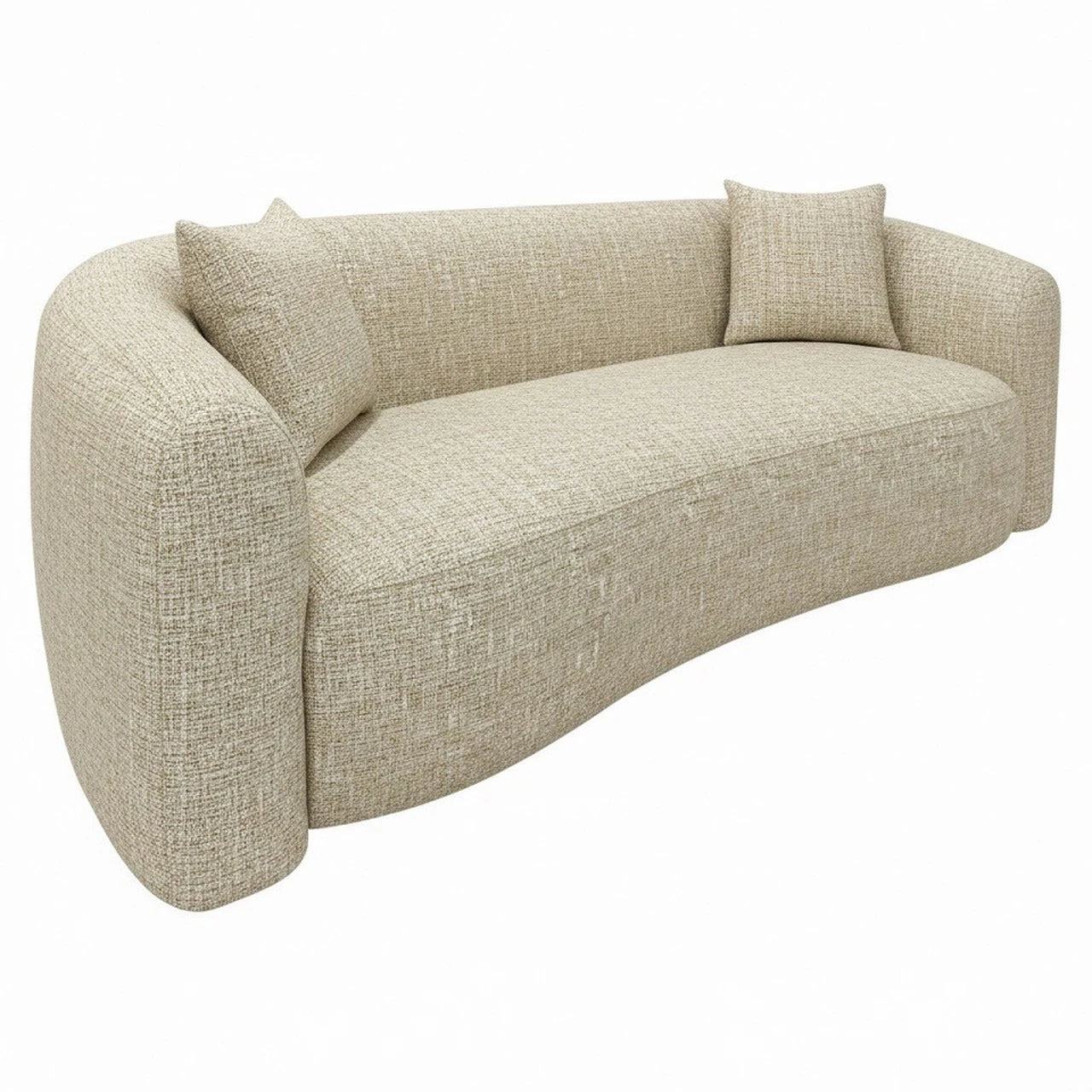 Sofa Luxandra sand tweed brannhemmende Richmond Interiors Sofa