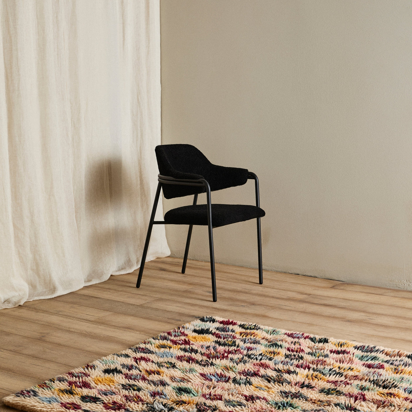 POPPY tepper, 200x140 - multi Nordal CARPETS