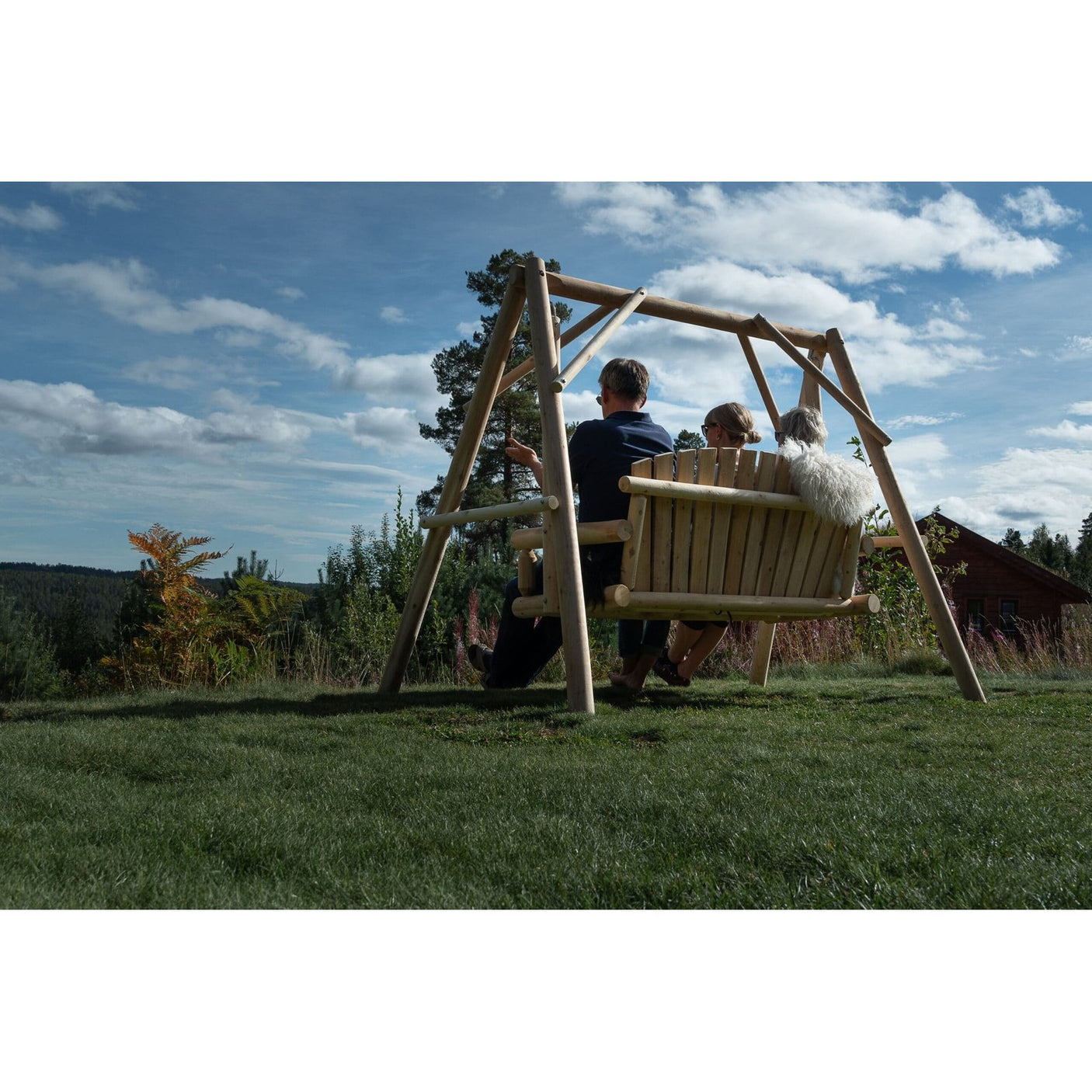 Michigan 3-seter hammock med stativ Hartman Sofa