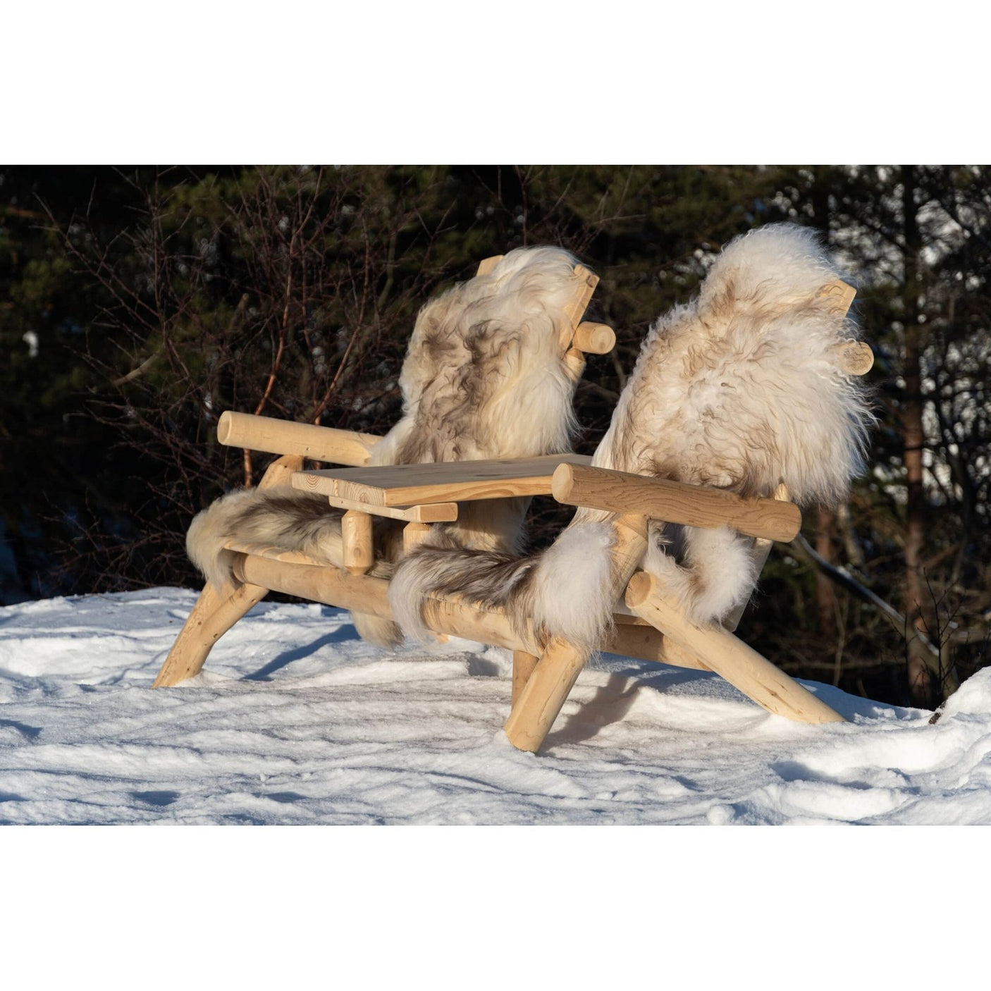 Michigan duo-benk/utestol Hartman Benk