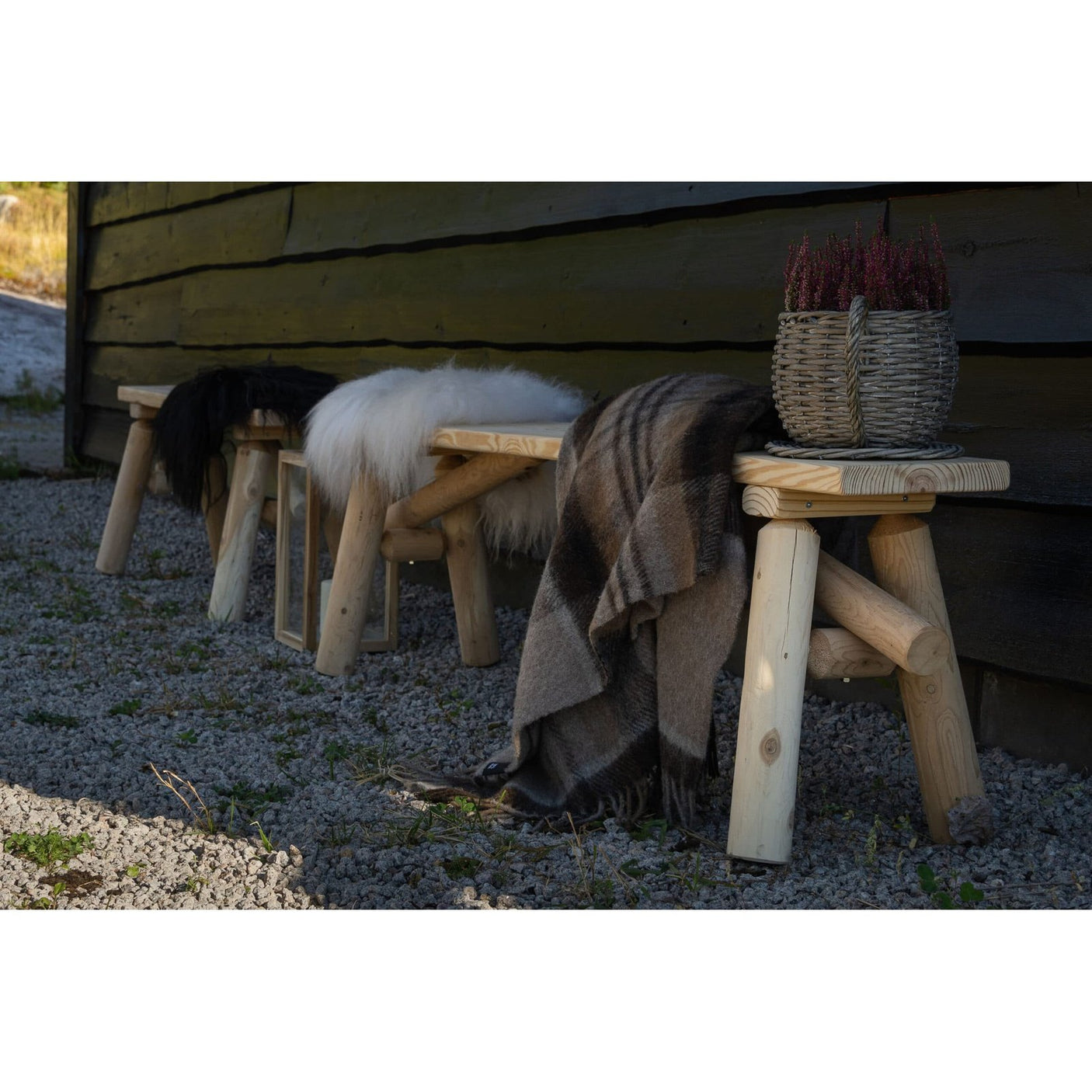 Michigan benk 122 cm Hartman Benk