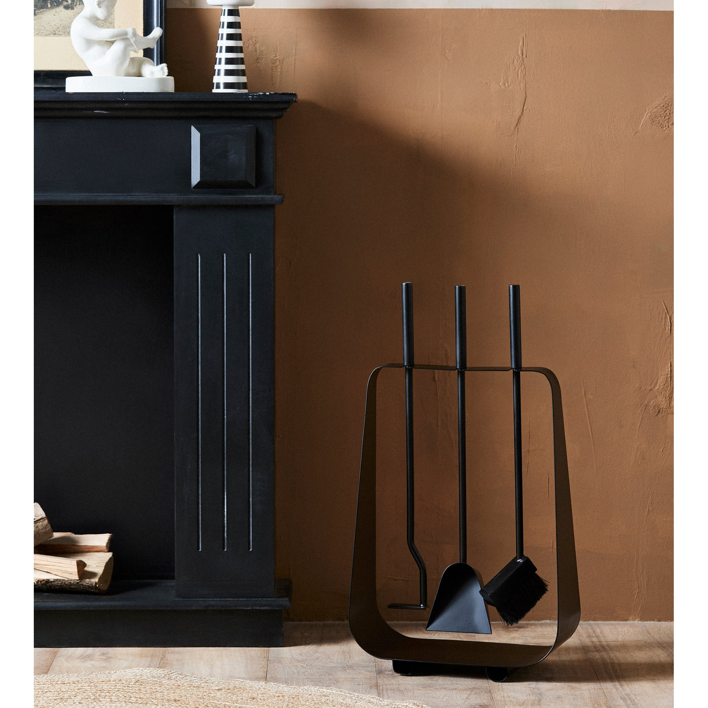 PAYEE-peisesett - sort Nordal DECO ITEMS