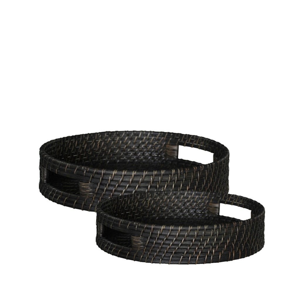 AMAZON - serveringsbrett - sett med 2 Artwood Kurv