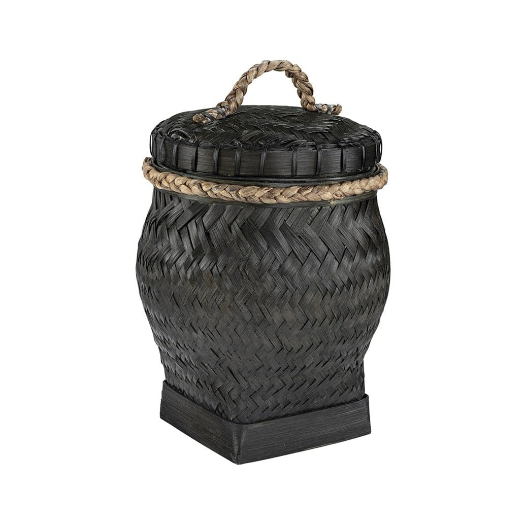 DAVAO Kurv med lokk Artwood Diverse