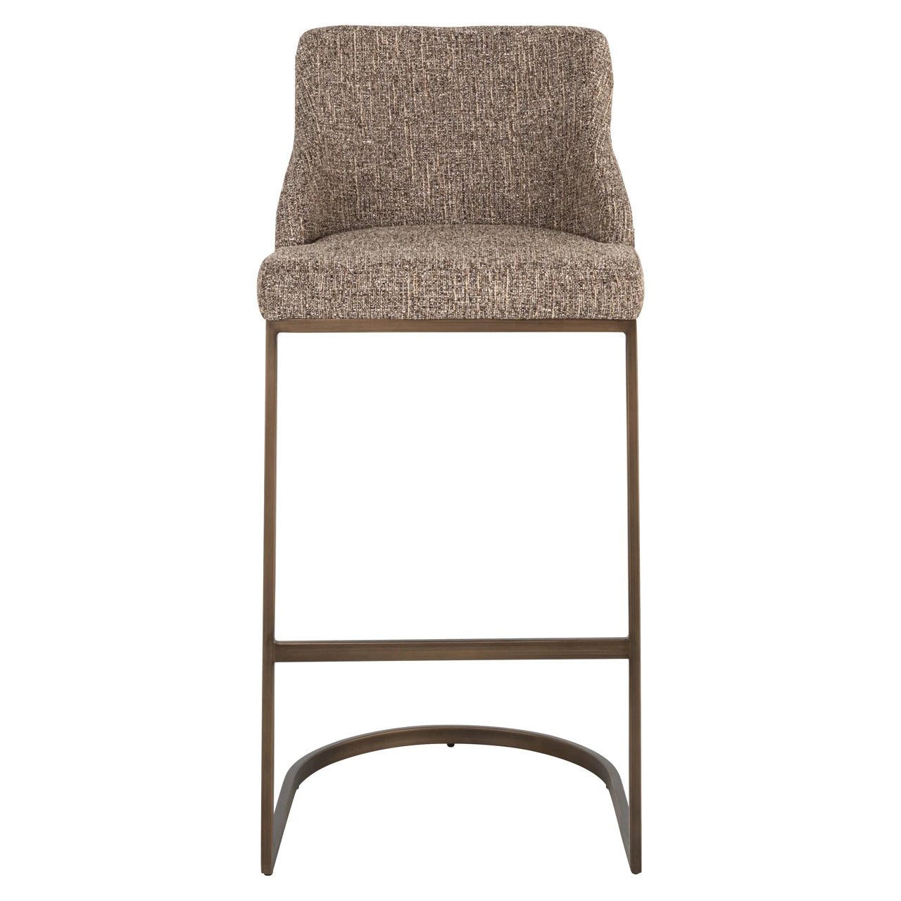 Barkrakk Bolton brun tweed Sett med 2 Richmond Interiors Barstol