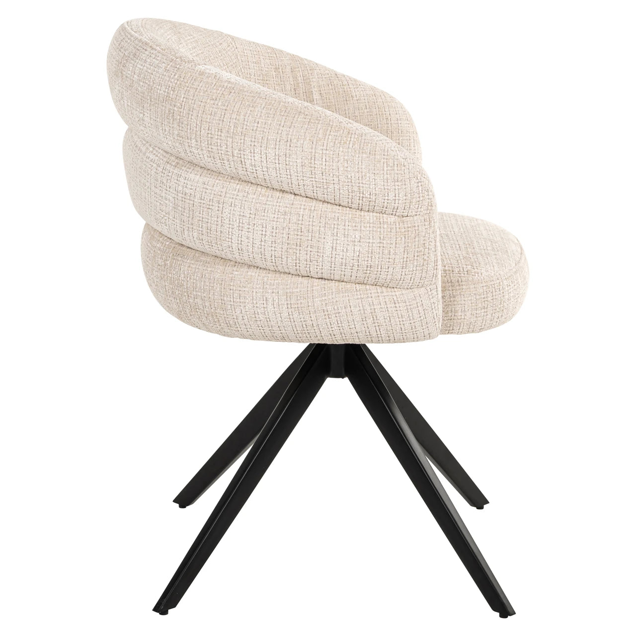Spisestol Serenity niagara beige svingbar brannhemmende Richmond Interiors Spisestol