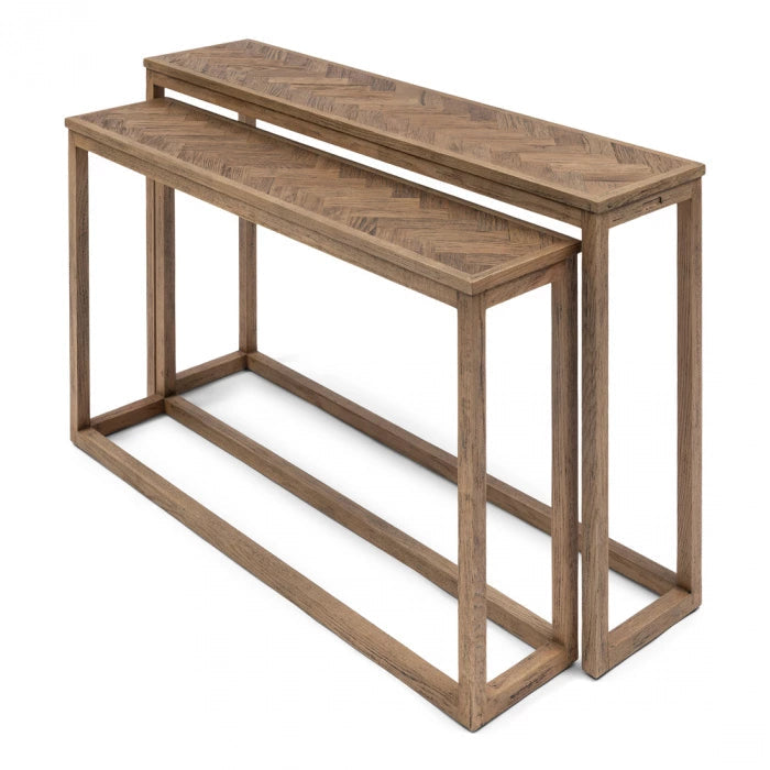 Harbour Island Side Table Sett med 2 Riviera Maison Konsollbord