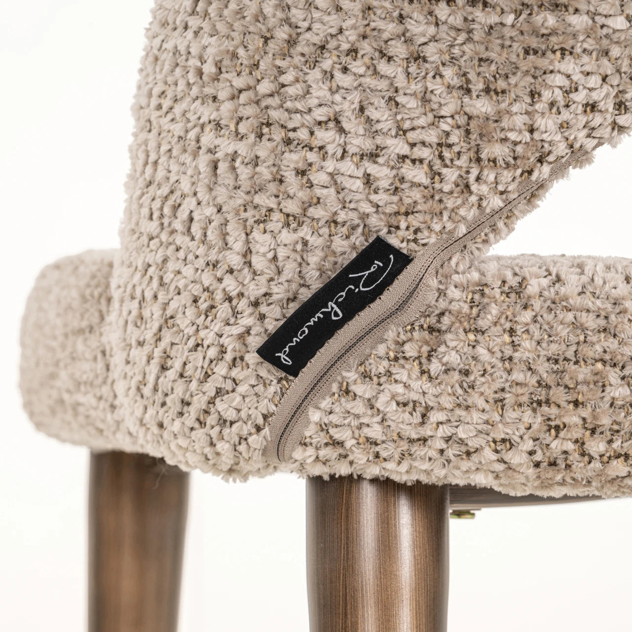 Spisestol Delphine vakker natur brannhemmende sett med 2 Richmond Interiors Spisestol
