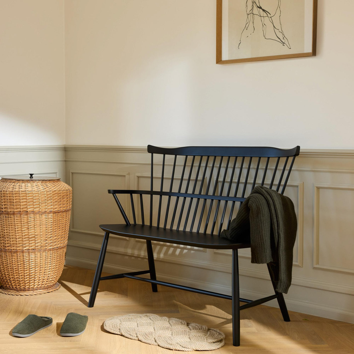 J52D - Benk FDB Møbler Benk