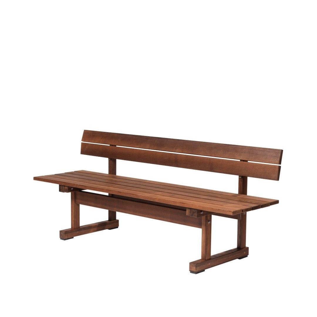 M16 - Ermelunden - Benk med ryggstøtte FDB Møbler Benk