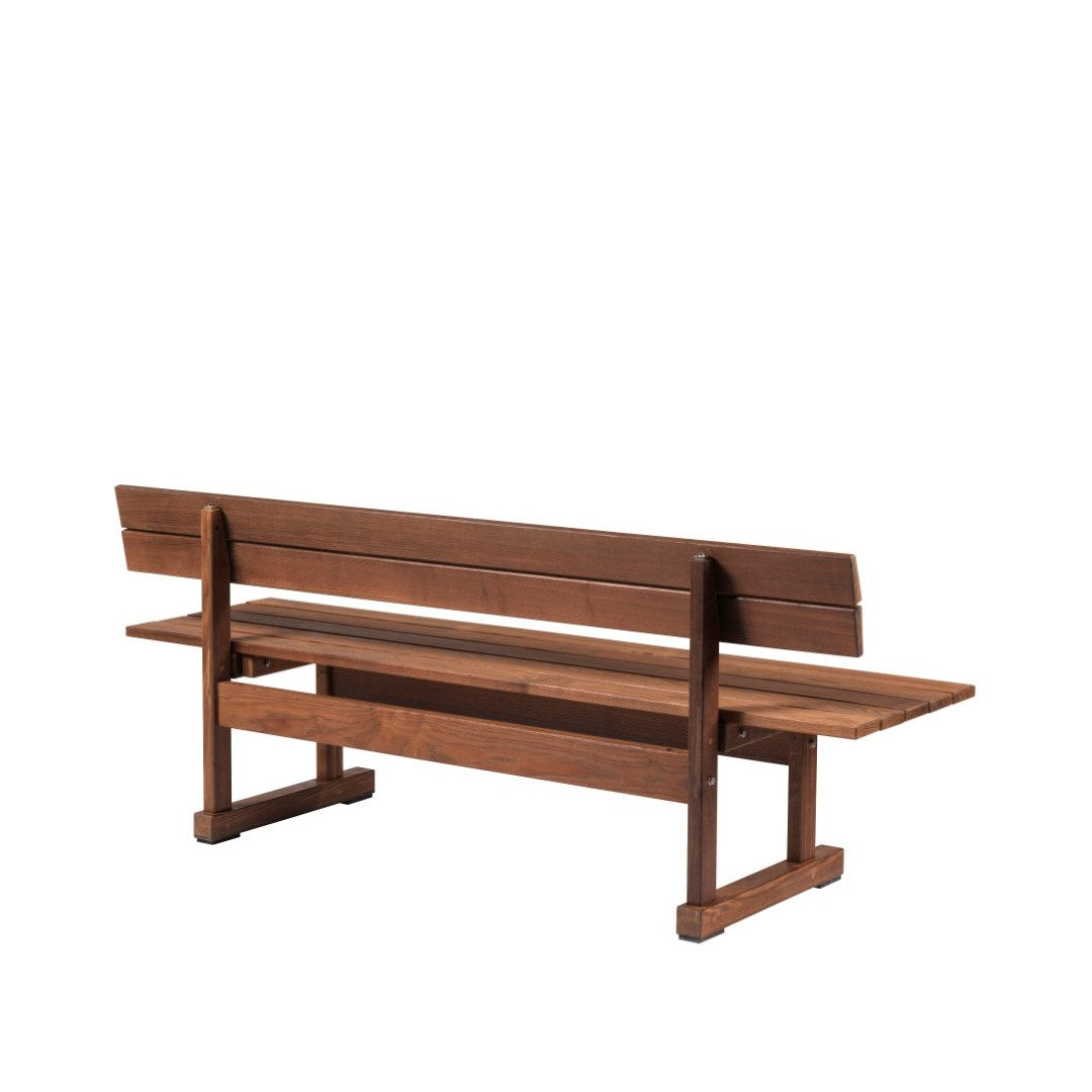 M16 - Ermelunden - Benk med ryggstøtte FDB Møbler Benk