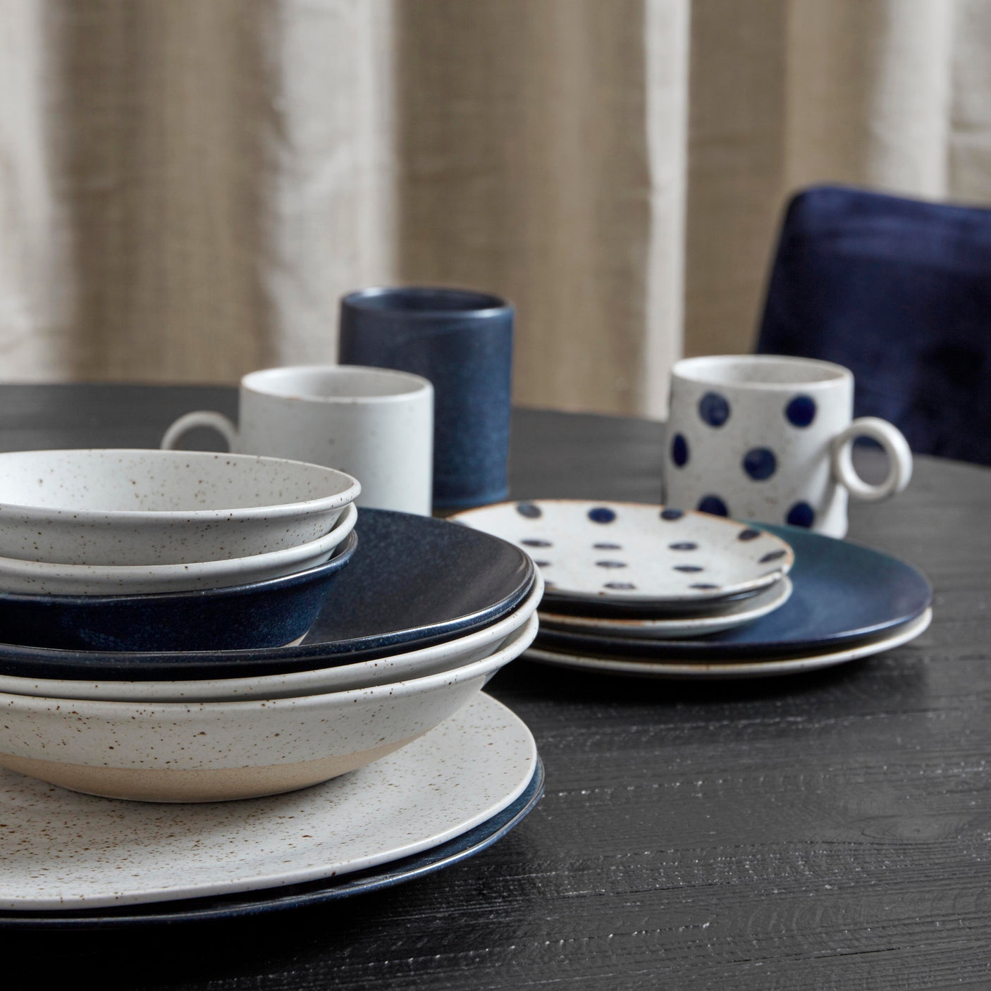 GRAINY den keramiske lunsjplaten - ø21 cm - sand Nordal TABLEWARE