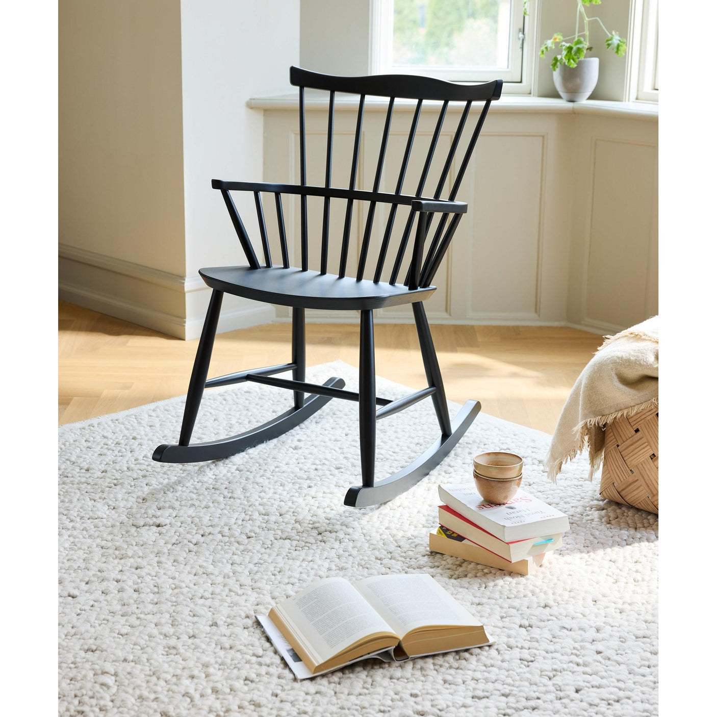 J52G - Gyngestol FDB Møbler Lenestol