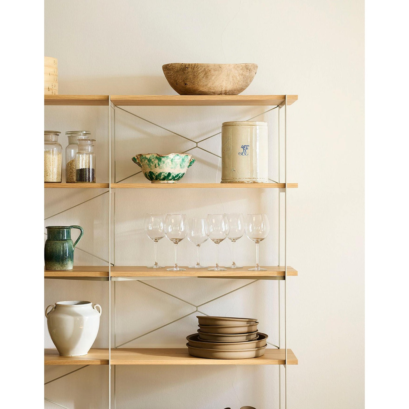 A91 - Nordhavn - Hyllesystem FDB Møbler Hylle