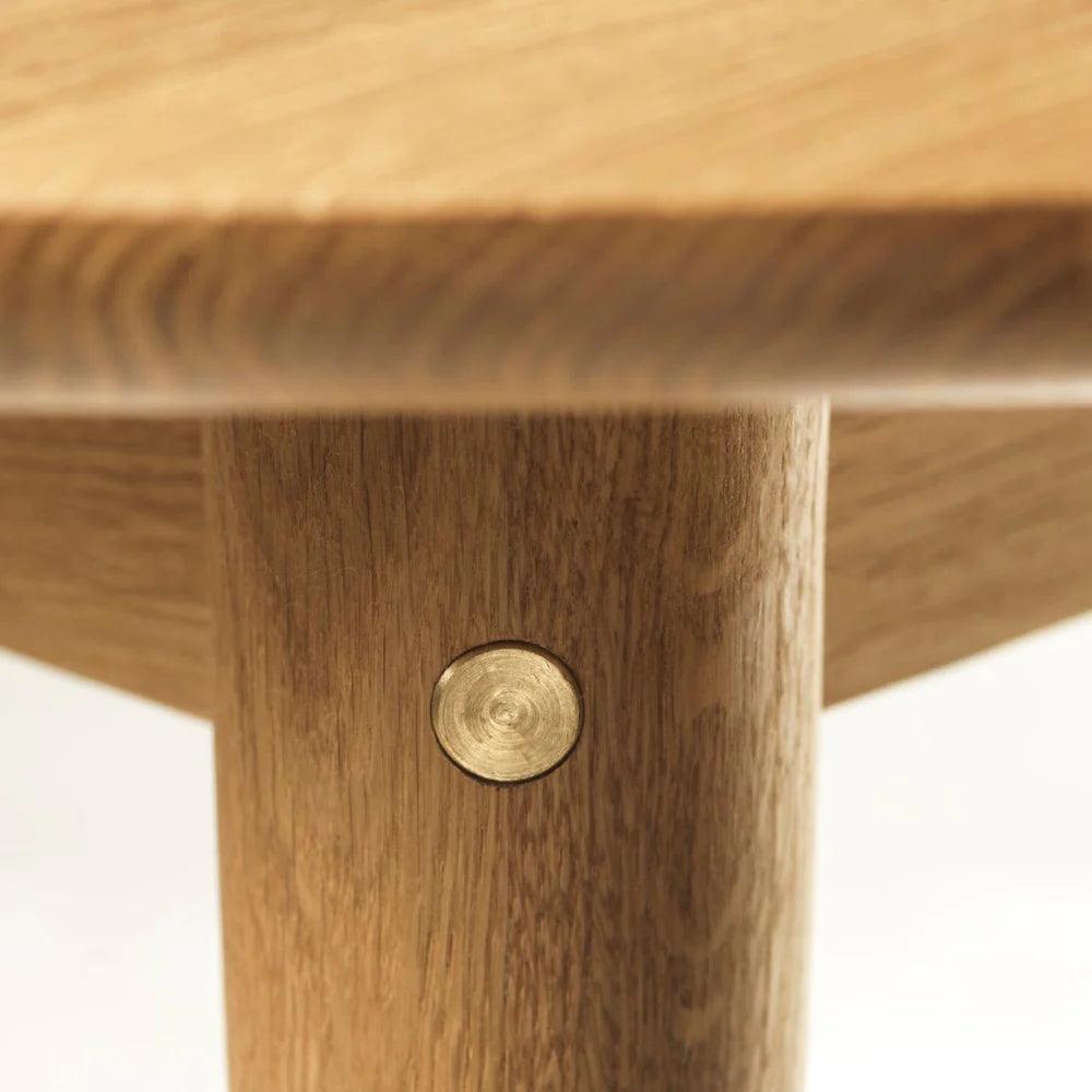 C62E2TIL - Bjørk - Spisebord med 2 ekstra plater FDB Møbler Spisebord