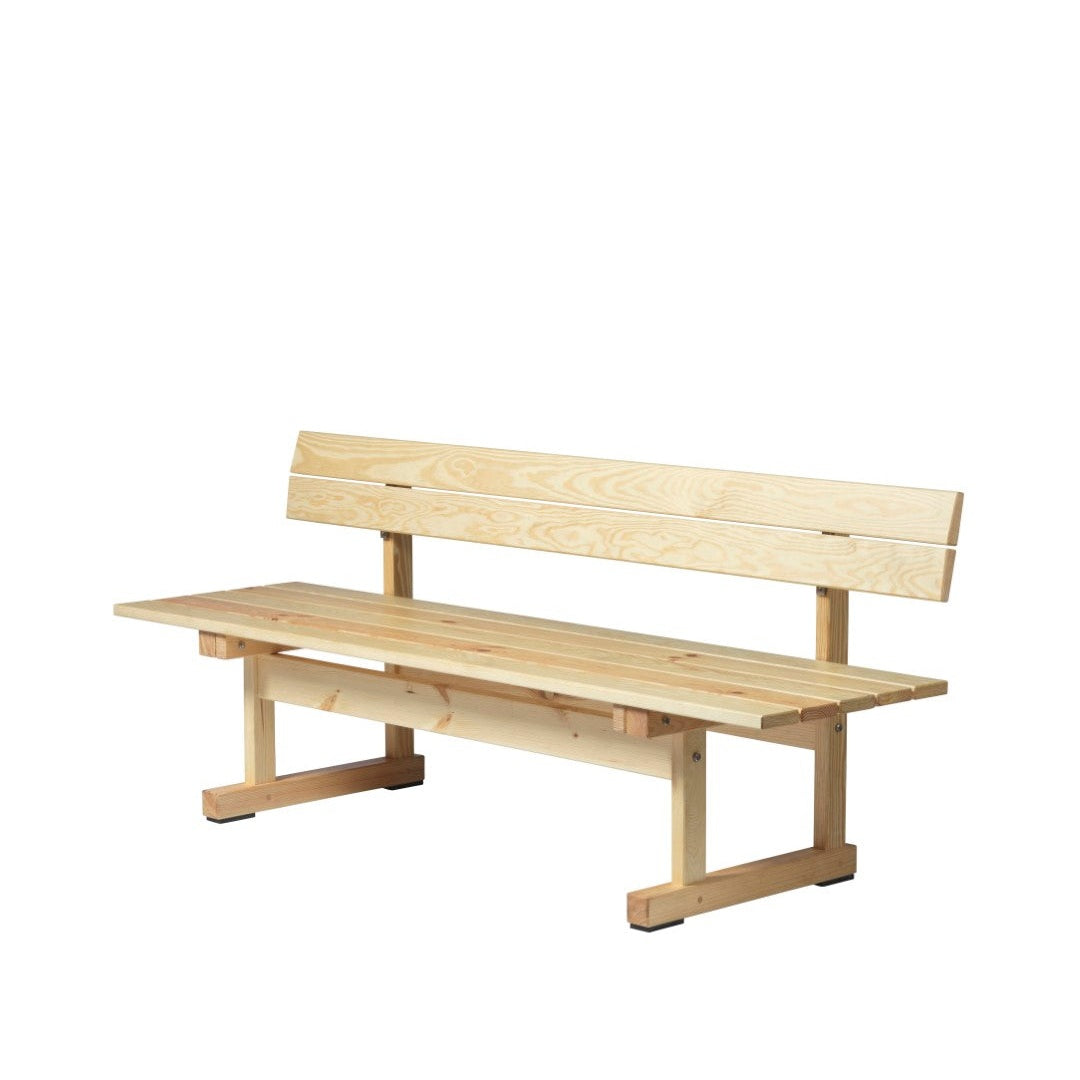 M16 - Ermelunden - Benk med ryggstøtte FDB Møbler Benk