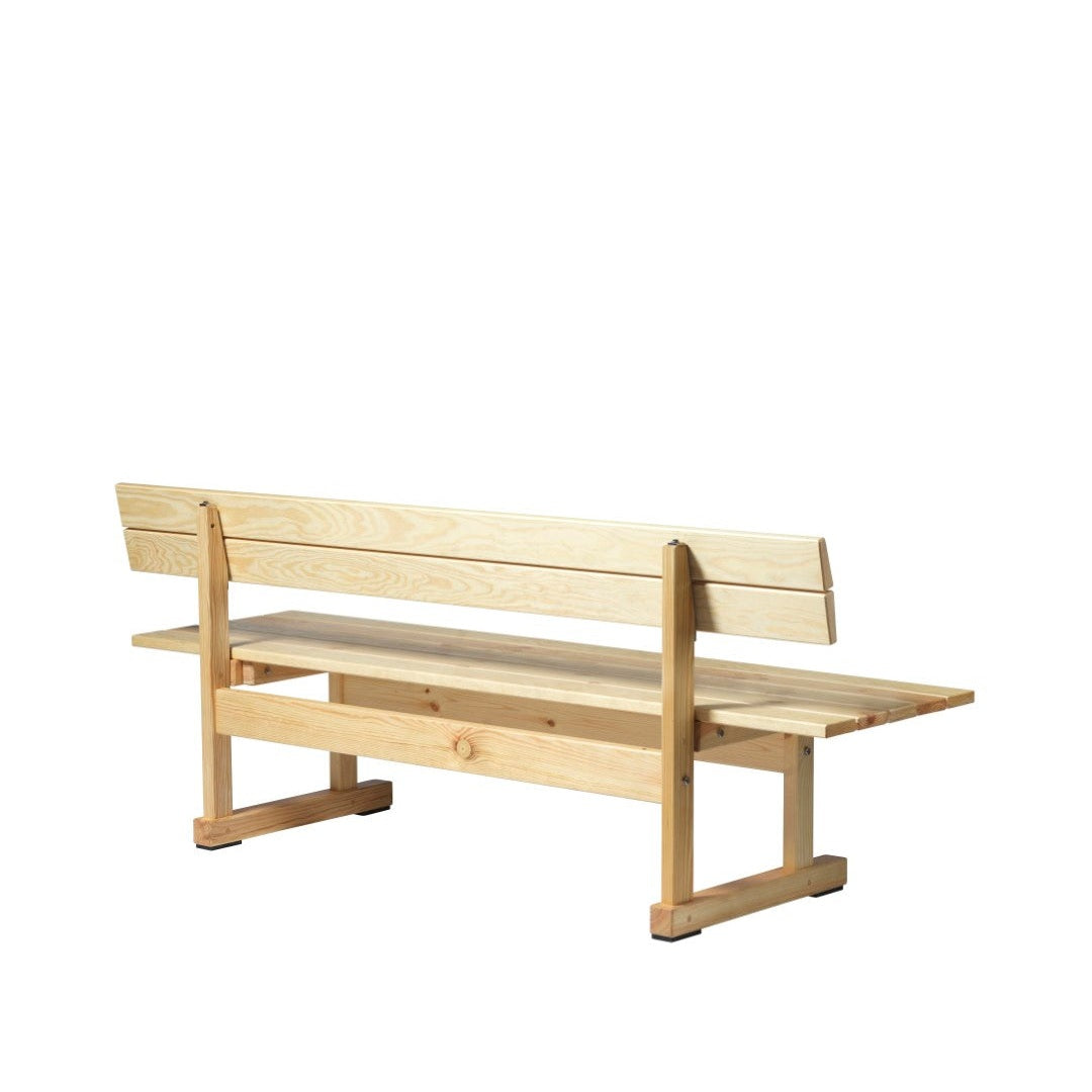 M16 - Ermelunden - Benk med ryggstøtte FDB Møbler Benk