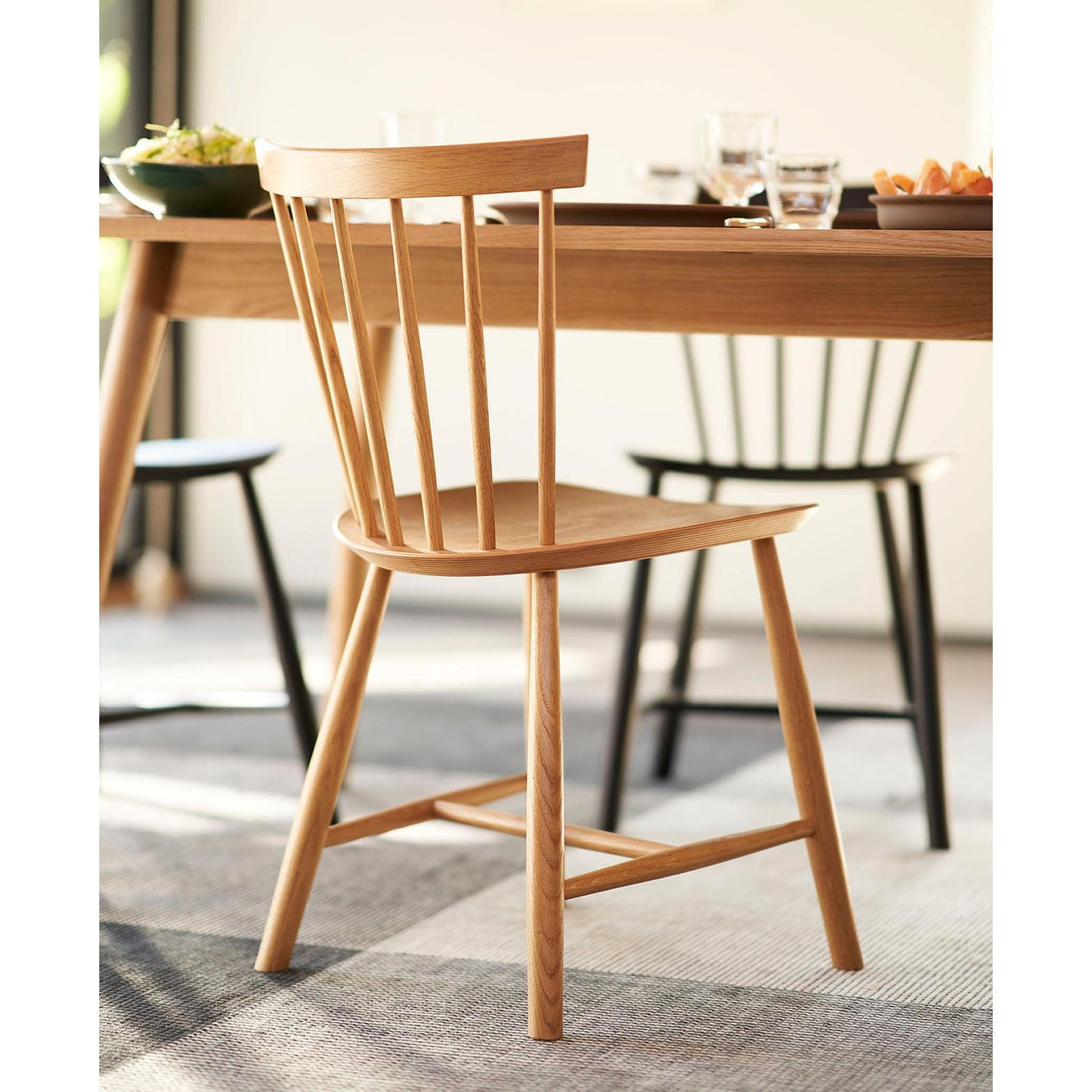 J46 - Stol - 2 stk. - Nordic Swan Ecolabel FDB Møbler Spisestol