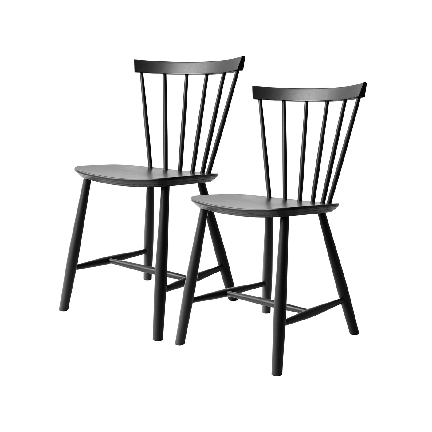 J46 - Stol - 2 stk. - Nordic Swan Ecolabel FDB Møbler Spisestol