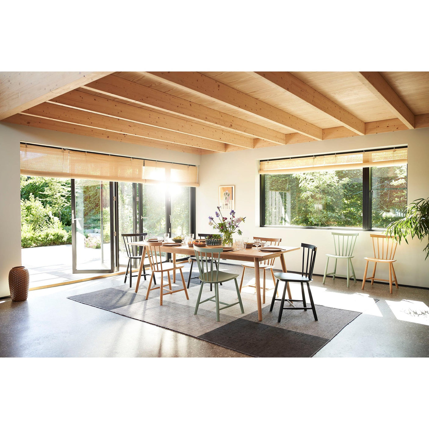 J46 - Stol - 2 stk. - Nordic Swan Ecolabel FDB Møbler Spisestol