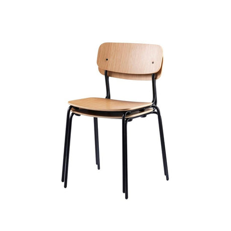 J182 - Holmen - Stable stol - 4 stk. FDB Møbler Spisestol