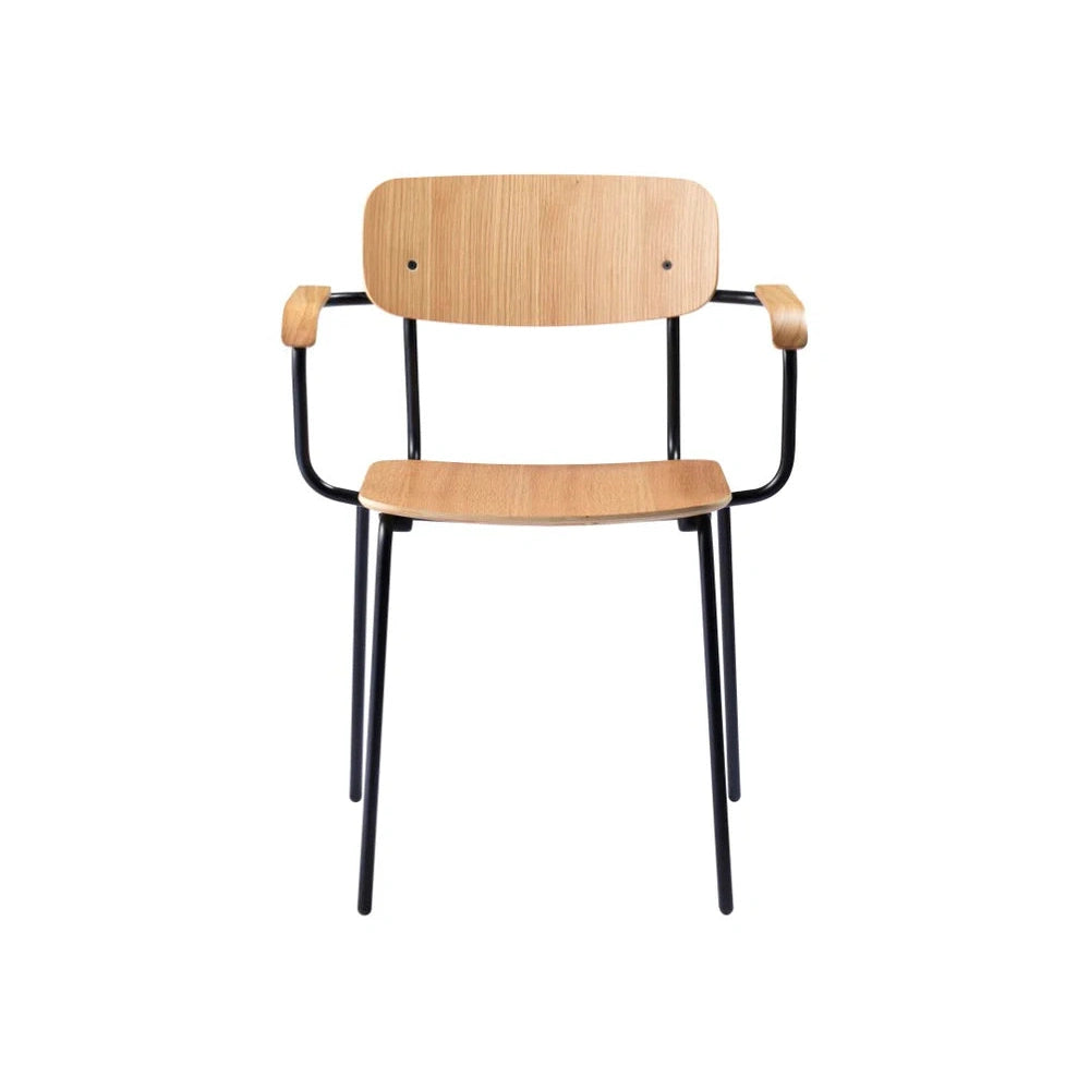 J183 - Holmen - Stable stol med armlener FDB Møbler Spisestol