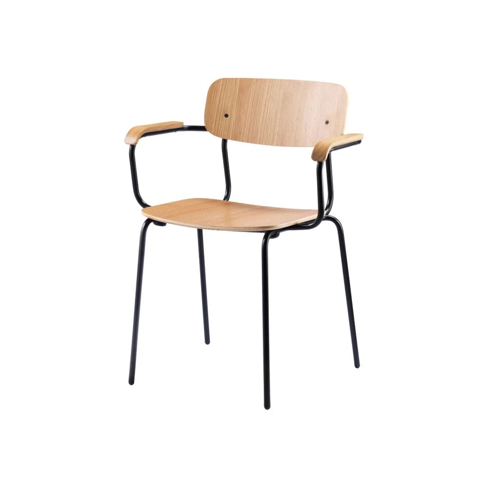 J183 - Holmen - Stable stol med armlener FDB Møbler Spisestol