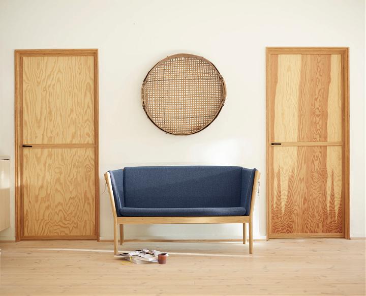 J148 - 2 pers. sofa FDB Møbler Sofa