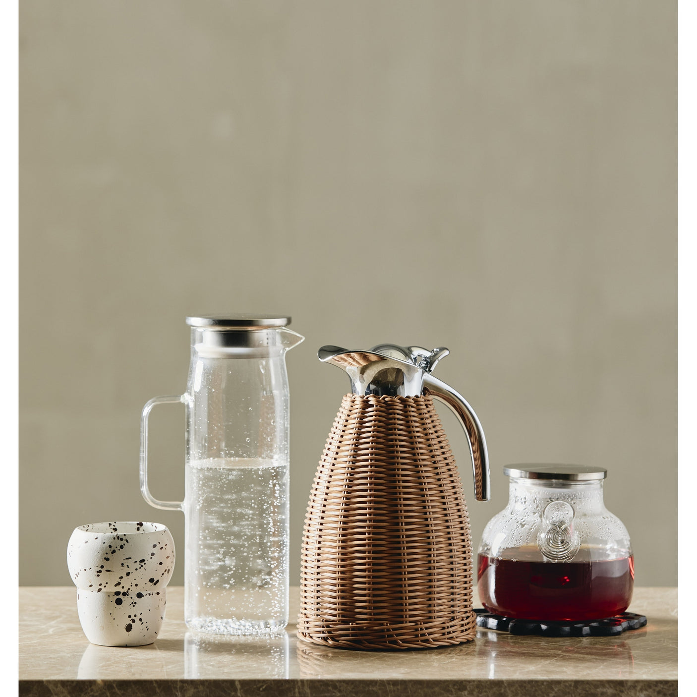 RIA kop m. splash - råhvit Nordal TABLEWARE