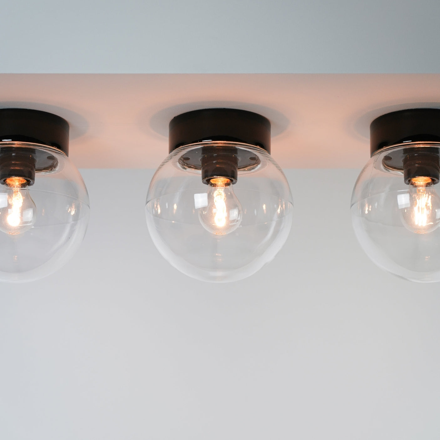 Globe 180 Klart Glass Taklampe/Vegglampe E27 IP54 Ifö Electric AB Taklampe/Vegglampe