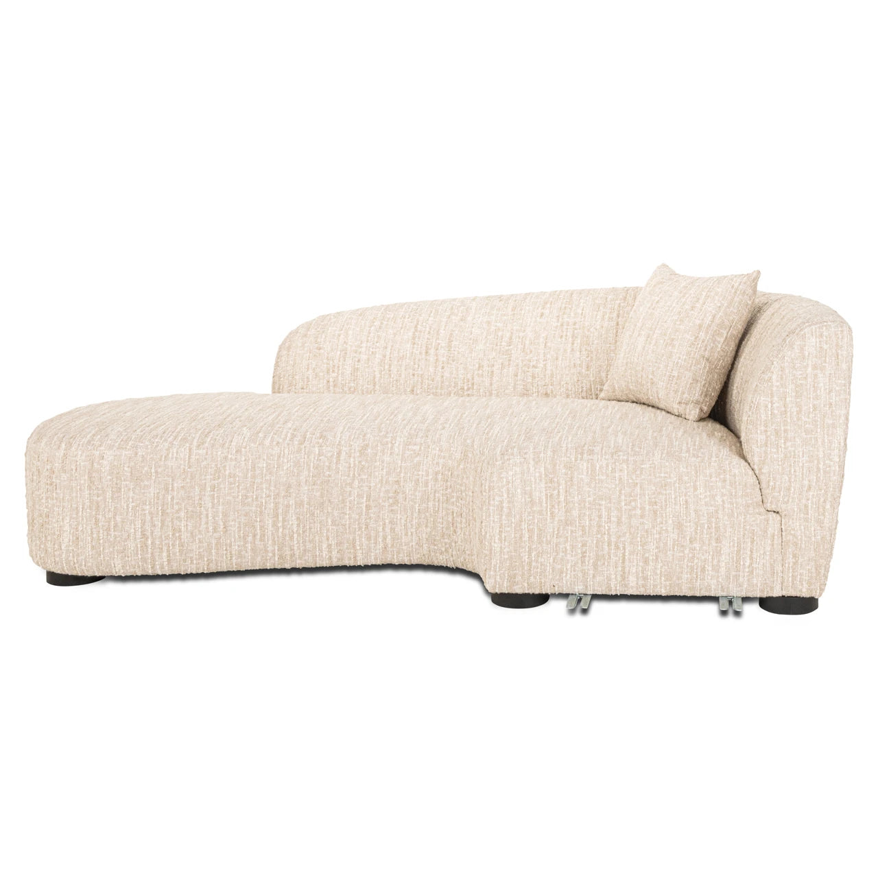 Sofa Pandora beige angora lounge left Richmond Interiors Sofa