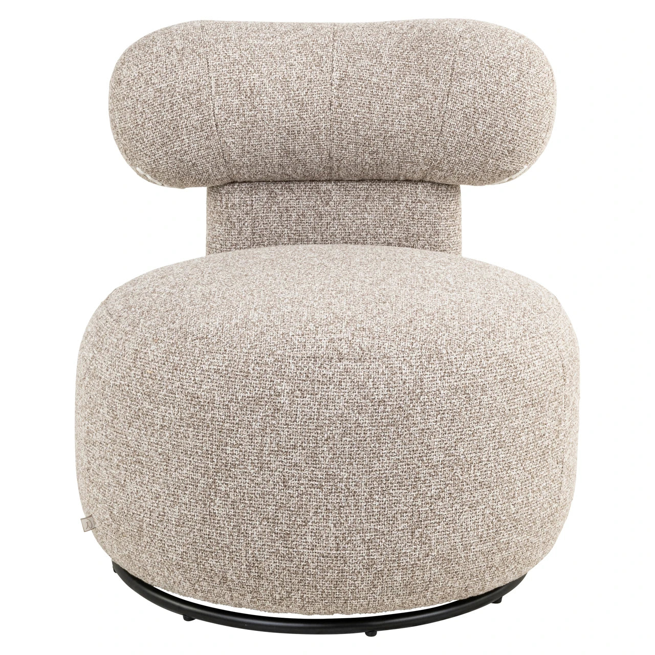Lounge chair Kaya cayenne brown swivel Richmond Interiors Lenestol