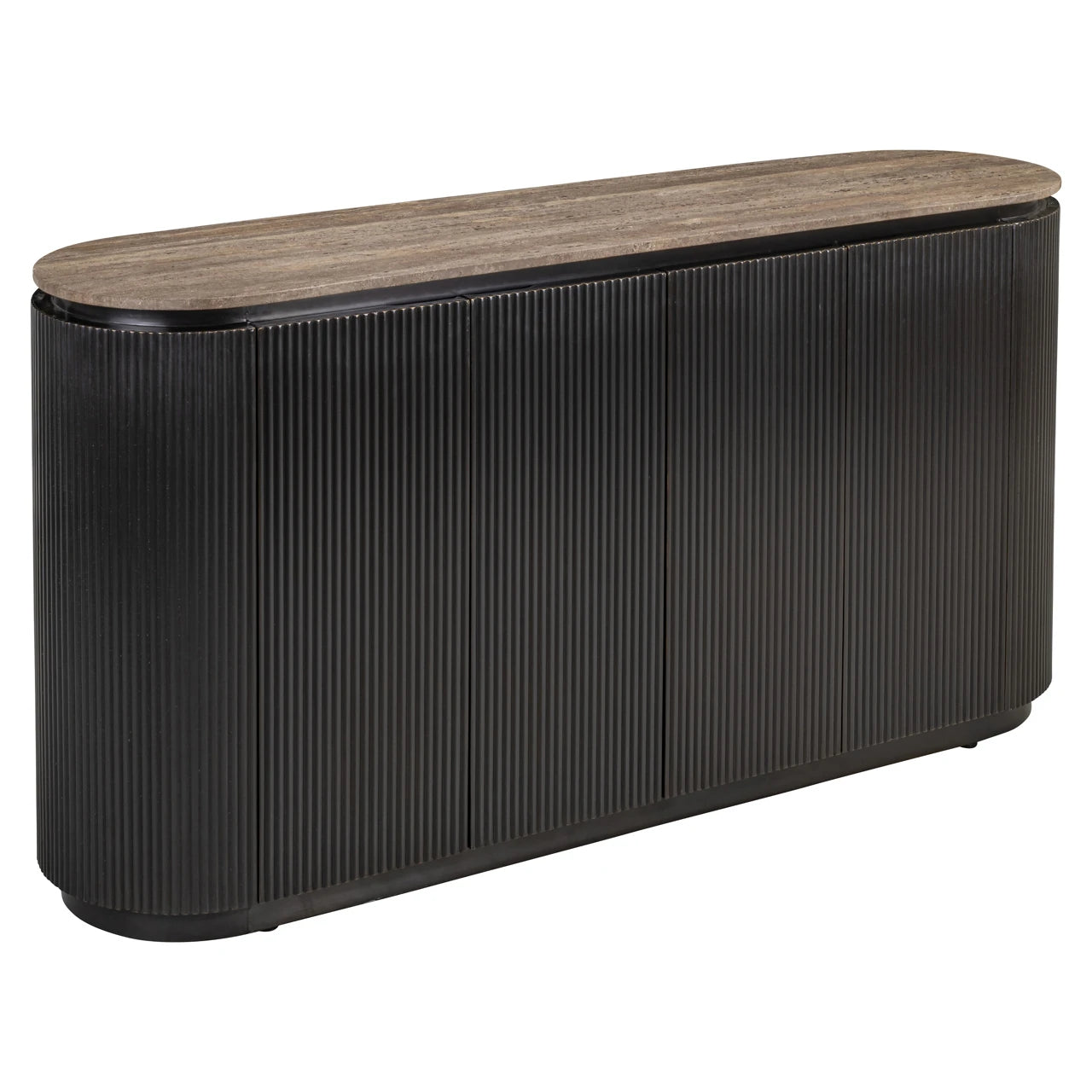 Sideboard Russo askebrun med 4 dører Richmond Interiors Skjenk