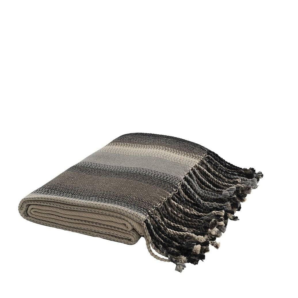 ADONIS Stripe brown Artwood Pledd