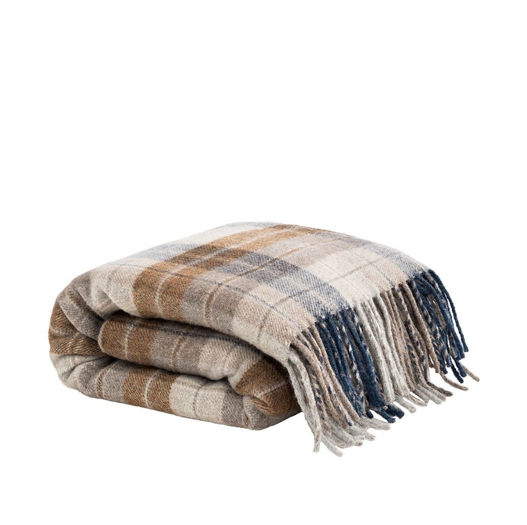 VERBIER pledd taupe Artwood Pledd