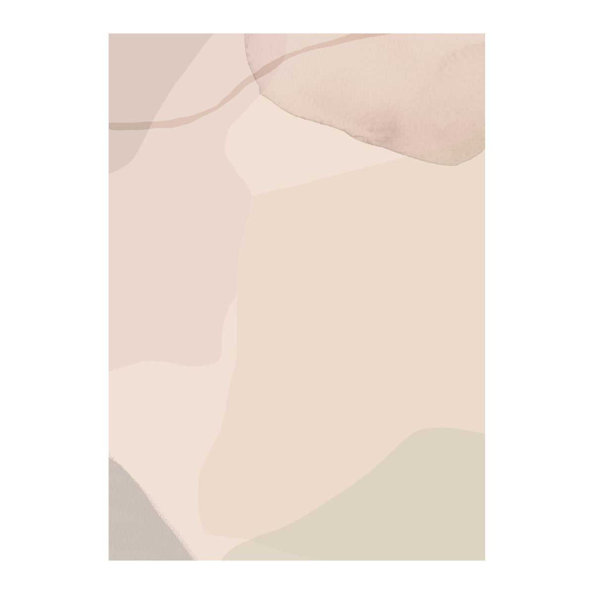 Cream Poster 50x70 Venture Design Pynteartikler