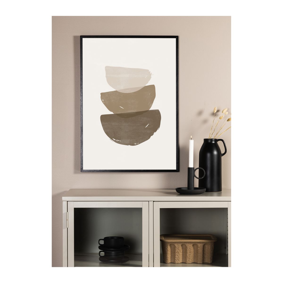 Brush strokes Poster 70x100 Venture Design Pynteartikler