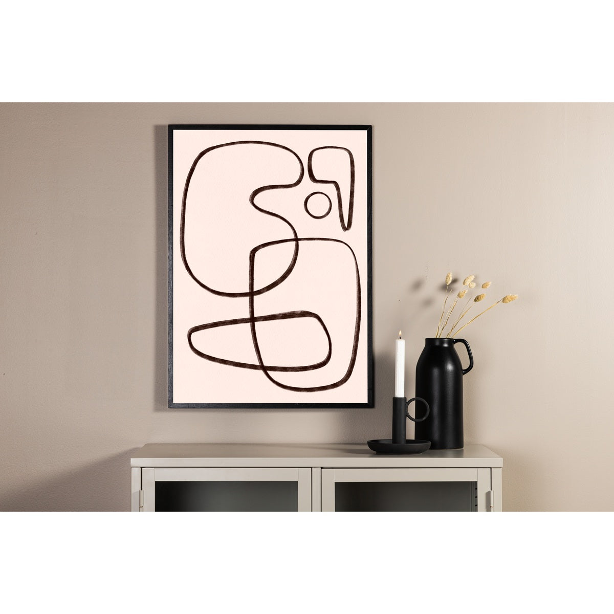 Line art Poster 21x30 Venture Design Pynteartikler